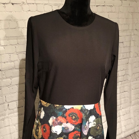 Hutch Tiered Long Sleeve Floral NWT Dress - Picture 3 of 8